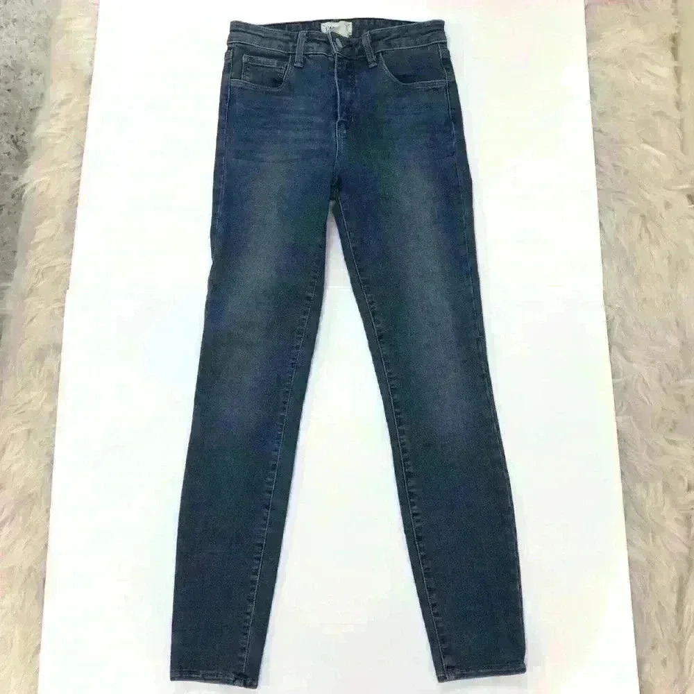 L’Agence Margot High Rise Skinny Light Vintage Denim Jeans - Picture 2 of 11